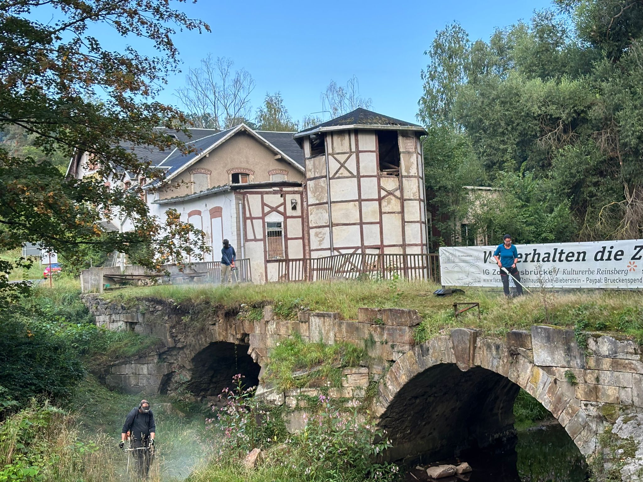 Vorbereitungen für den Denkmaltag 2025