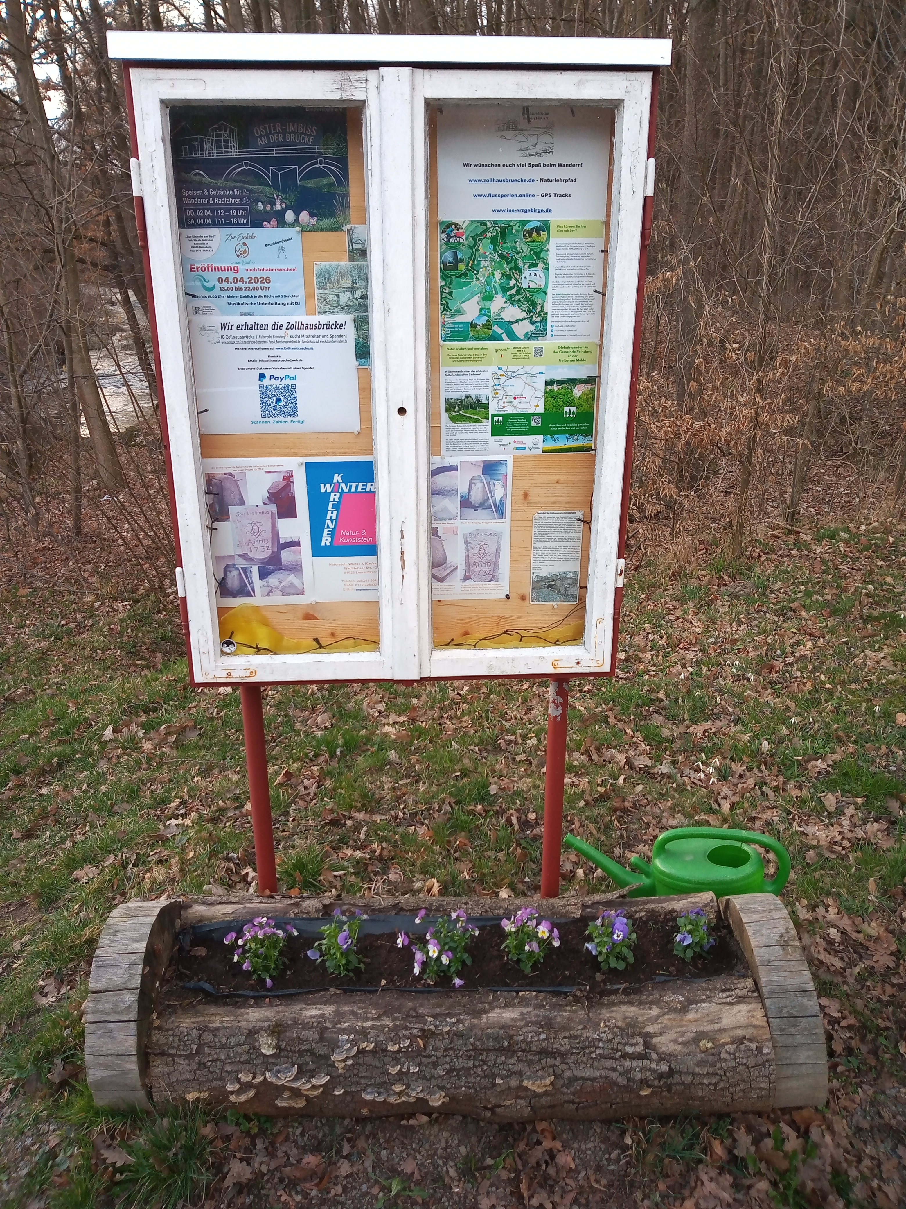 Unser Schaukasten ist wieder aktuell
